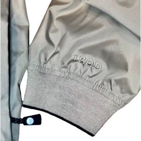 IZOD Golf Pullover Jacket in Taupe/Black Men’s XL - Picture 4 of 8